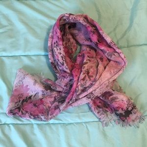 Floral scarf